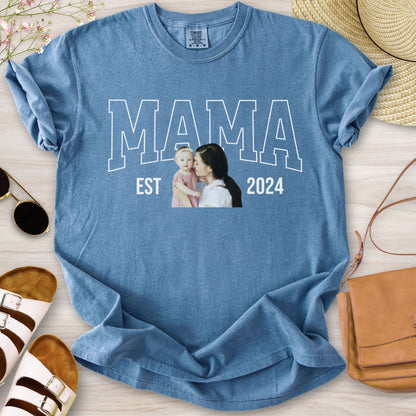 Personalized MAMA Portrait T-Shirt