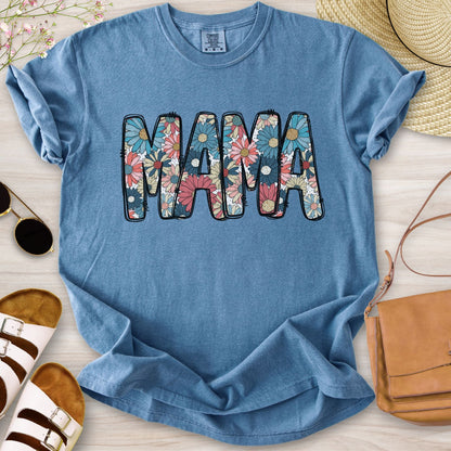 Mama Floral Daisy T-Shirt