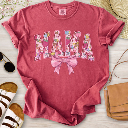 Pink Girly Mama T-Shirt