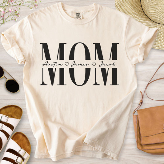 Personalized MOM T-Shirt