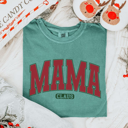 Mama Claus Varsity T-Shirt
