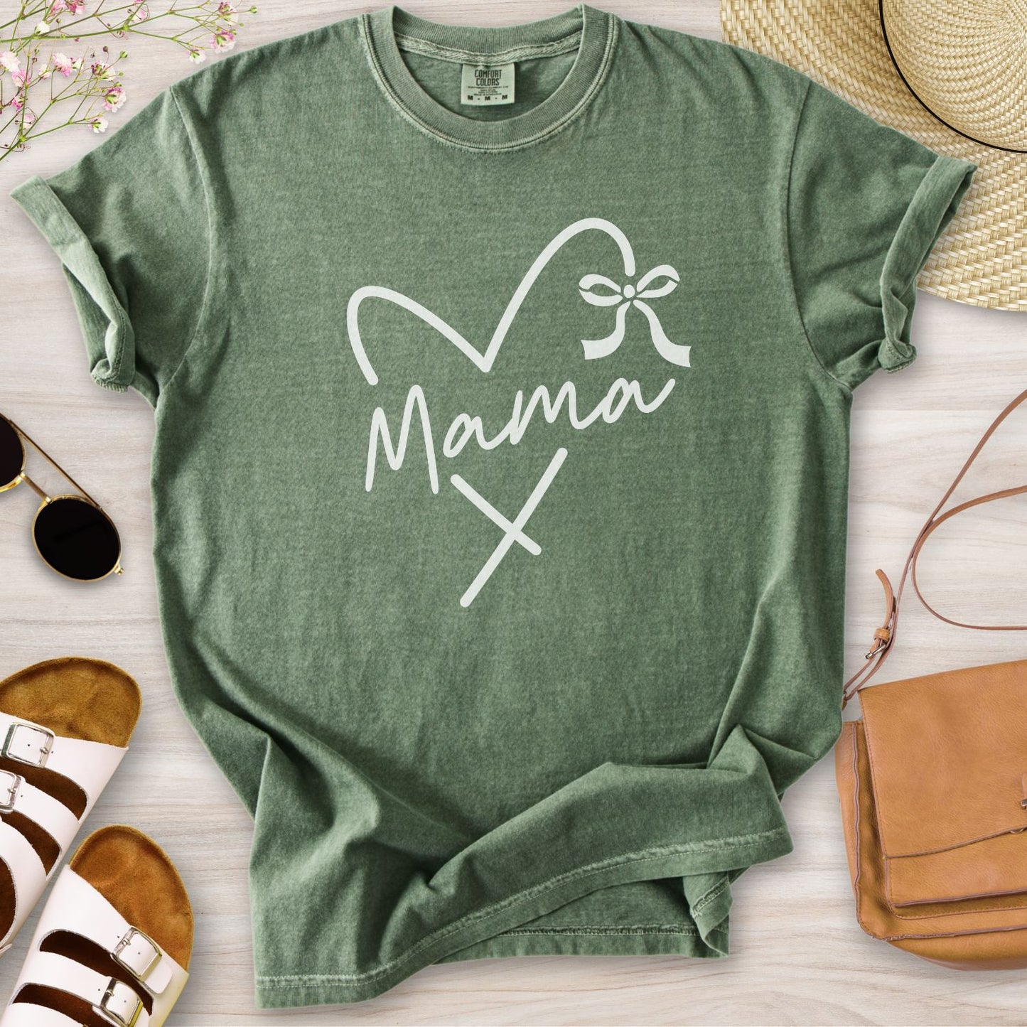 Mama Heart Coquette T-Shirt