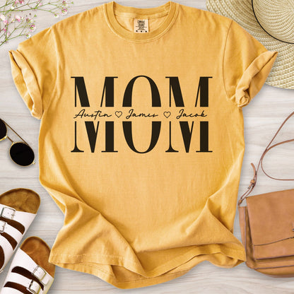 Personalized MOM T-Shirt