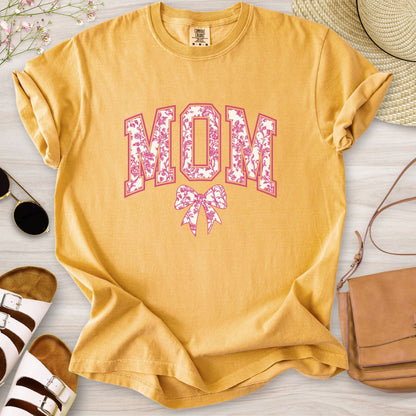 Mom Chinoiserie Pink T-Shirt