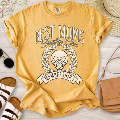 Best Moms Country Club T-Shirt