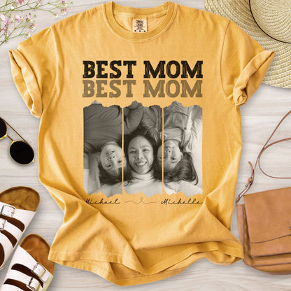 Personalized Best Mom T-Shirt