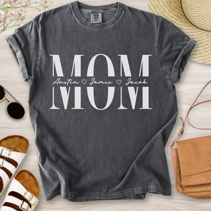 Personalized MOM T-Shirt