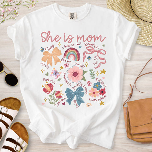 She Is Mom T-Shirt