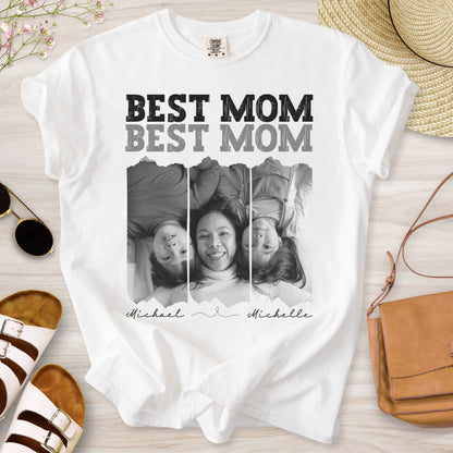 Personalized Best Mom T-Shirt